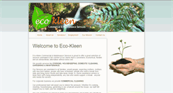 Desktop Screenshot of eco-kleen.com.au